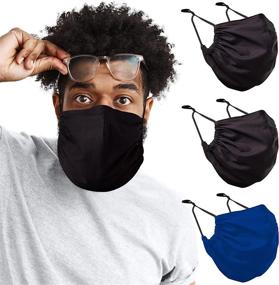 img 4 attached to MASHELE Reversible Cloth Covering: 🧔 A Summer Essential for Bearded Men