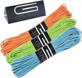 img 3 attached to 🏕️ GOLBERG G 1.8mm Fluorescent Reflective 95lb Paracord – 20 Meter Cord, Ideal for Guyline, Tent Rope, Camping, Hiking