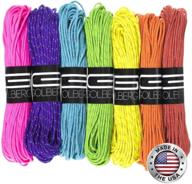 🏕️ golberg g 1.8mm fluorescent reflective 95lb paracord – 20 meter cord, ideal for guyline, tent rope, camping, hiking логотип