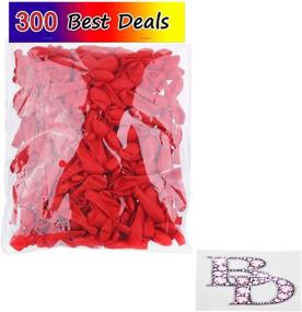 img 4 attached to 🎈 300 Pack Red Water Balloons: Ultimate Fun for Outdoor Water Games