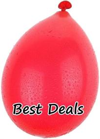 img 2 attached to 🎈 300 Pack Red Water Balloons: Ultimate Fun for Outdoor Water Games