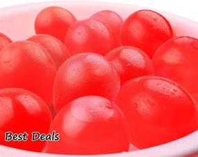 img 1 attached to 🎈 300 Pack Red Water Balloons: Ultimate Fun for Outdoor Water Games