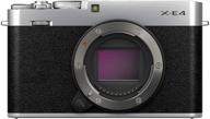 📸 fujifilm x-e4 body - sleek silver: a perfect blend of style and performance! logo