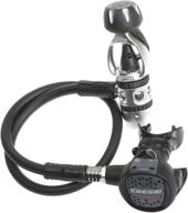 🤿 cressi intense use scuba diving regulator - made in italy: piston 1st stage and compact 2nd stage ac2/compact logo