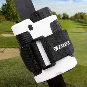 img 4 attached to 🏌️ ZOEA Magnetic Rangefinder Mount Strap: Secure and Adjustable Holder for Golf Cart Railing