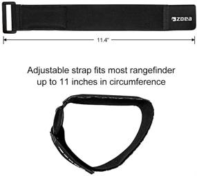 img 1 attached to 🏌️ ZOEA Magnetic Rangefinder Mount Strap: Secure and Adjustable Holder for Golf Cart Railing