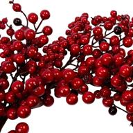🎄 winter wonderland: 18 inch christmas berry wreath - festive winter décor for home logo
