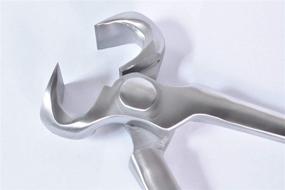 img 2 attached to 10-Inch Miniature Hoof Nipper: Vanadium Steel Farrier Tool with Dull Finish - Ideal for Ponies