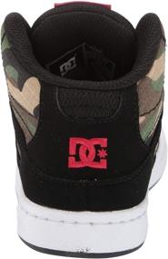 img 2 attached to 👟 Стильные и модные кеды DC HIGH TOP для подростков в угольно-сером цвете: необходимая обувь для любителей скейтбординга