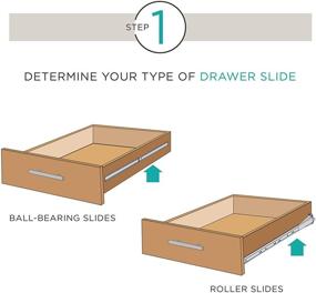 img 1 attached to 🔧 Upgrade Your Furniture with Liberty D68812C W TX Bottom Mount Drawer - A Perfect Storage Solution