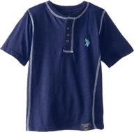 👦 u.s. polo assn little jersey boys' apparel logo