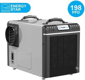 img 4 attached to 🌬️ Energy Star AirWerx90X Commercial Dehumidifier for Crawl Spaces & Basements | BaseAire, 198 Pints w/ Pump | 5-Year Warranty, Intelligent Humidity Control, Auto Shut Off/Restart