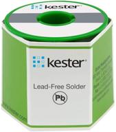 🔌 kester443-845 24-9574-7618 k100ld lead-free no clean wire solder: affordable low-cost alloy with .031" diameter logo