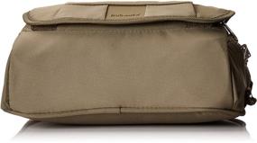 img 1 attached to Secure Your Belongings with the PacSafe Metrosafe Ls140 Anti-Theft Compact Shoulder Bag - Earth Khaki Travel Cross-Body Bag