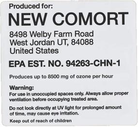 img 1 attached to 🌬️ Commercial Ozone Generator Air Purifier - HE-500 Stainless Steel New Comfort - 8500 mg/hr