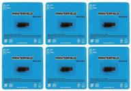 🖨️ 6 pack compatible printerfield ink ribbon roller ir40 ir-40 for xe-a101, xe-a102, xe-a106, xe-a110, and xe-a120 cash registers - black logo