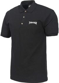 img 1 attached to Рубашка с вышивкой Thrasher Black X Large