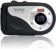vivitar 8400bk vivicam: 8 mp compact system camera - lcd display - black logo