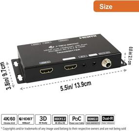 img 3 attached to J Tech Digital HDBaseT Extender Outputs