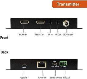 img 1 attached to J Tech Digital HDBaseT Extender Outputs