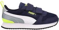 👟 стильные и практичные кроссовки puma черного цвета для мальчиков неопределенного пола младенцев: просмотрите сейчас! логотип