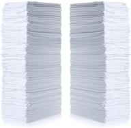 🧽 simpli-magic 79006-100pk shop towels 14”x12”, white, 100 pack: premium cleaning cloths at great value! logo