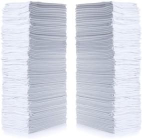 img 3 attached to 🧽 Simpli-Magic 79006-100PK Shop Towels 14”x12”, White, 100 Pack: Premium Cleaning Cloths at Great Value!