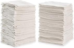 img 2 attached to 🧽 Simpli-Magic 79006-100PK Shop Towels 14”x12”, White, 100 Pack: Premium Cleaning Cloths at Great Value!