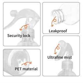 img 1 attached to 💦 300ML Mumax Spray Bottles - Ideal for Various Applications