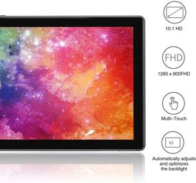 img 2 attached to 📱 HAOVM Mediapad P10 10-inch Tablet, Android 10.0, Octa-Core 1.6GHz Processor, 3GB RAM 32GB Storage 8.0MP Camera, 10.1-inch IPS HD Display, Wi-Fi, USB Type C Port, GPS, FM, Brushed Texture Back
