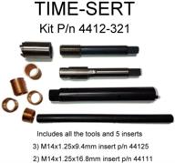 ⚙️ time-sert m14x1.25 spark plug thread repair kit - find p/n 4412-321 online logo