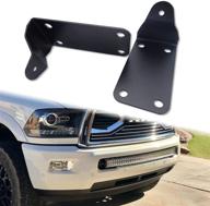 hidden bumper mounting brackets 2010 2019 logo