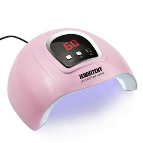 img 4 attached to 💅 54W UV LED Nail Lamp - Professional Gel Polish Light, Nail Dryer with 3 Timer Settings, Curing Gel LED Dryer with Automatic Sensor, LCD Display - Premium Nail Art Tools
