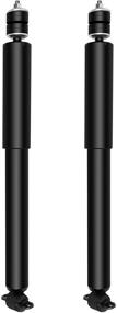 img 4 attached to High-performance ECCPP Front Shocks Absorbers for Jeep Grand Cherokee 1999-2004 - Gas Struts Set of 2 Front - 344341 Auto Shocks