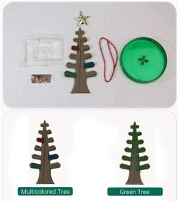 img 2 attached to 🌳 ELEpure 2PCS Magic Growing Tree, DIY Mother's Day Decorations Crystal Paper Tree - Novelty Kit for Mothers, Funny Presents and Party Toys | Color Tree