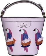 kate spade small bucket handbag logo