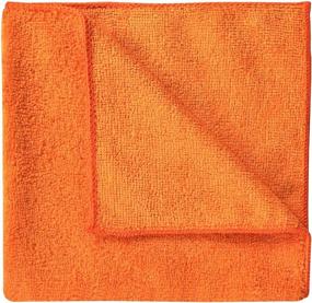 img 3 attached to 🍊 Grade Microfiber All-Purpose Superior Microfiber Towels - Orange, 24 Pack: Soft, Plush, Durable Cleaning Cloths for TV Screens, Laptops, Windows, Mirrors, Cell Phones, Glasses & More!