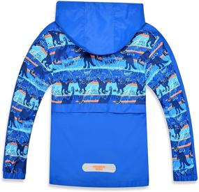 img 3 attached to 🌧️ Premium MGEOY Lightweight Waterproof Raincoats for Boys – Ultimate Protection Against Rain and Wind