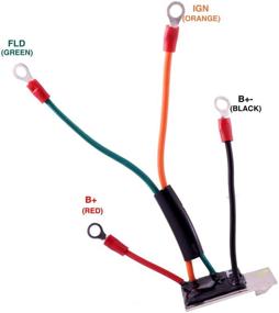 img 1 attached to 🔌 Nippondenso to Chrysler Conversion Voltage Regulator: Enhanced Compatibility for Optimal Performance