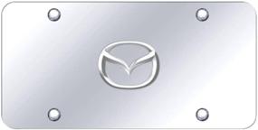 img 1 attached to Хромированная пластина из нержавеющей стали Mazda