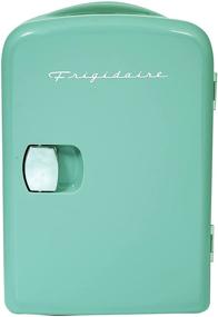 img 3 attached to 🍃 Frigidaire Mint EFMIS149_AMZ Mini Portable Compact Personal Fridge Cooler: 4L Capacity, Chills 6 Cans, Freon-Free & Eco Friendly | For Home & Car Use