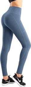 img 4 attached to ESPIDOO Waisted Control Workout Leggings