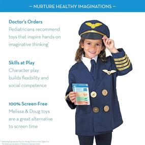 img 1 attached to 🎭 Unleash Imagination with Melissa & Doug Costume Dress Up Pretend Collection