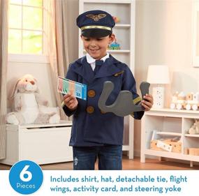 img 3 attached to 🎭 Unleash Imagination with Melissa & Doug Costume Dress Up Pretend Collection