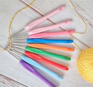 img 1 attached to 🧶 Vodiye 37 PCS Crochet Hooks Set: Ergonomic Aluminum Handles for Arthritic Hands, Complete with Stitch Markers and Large-Eye Blunt Needles review by Adrian Carvahlo