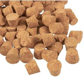 img 4 attached to Small Cork Stoppers 100 Pack Tapered