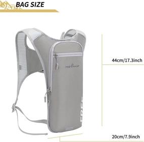 img 3 attached to Waterproof Hydration Lightweight Backpack Climbing