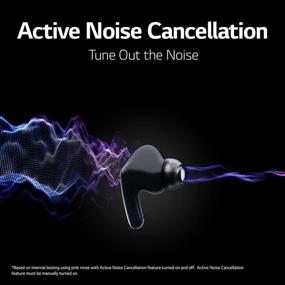 img 3 attached to LG Tone Free FP5 - TWS Bluetooth Earbuds with Active Noise Cancelling, Meridian Sound, 3D Immersive Audio, and 3 Microphones