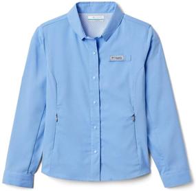 img 3 attached to 👚 Columbia Girls Tamiami Sleeve Shirt for Girls - Clothing for Little Fashionistas