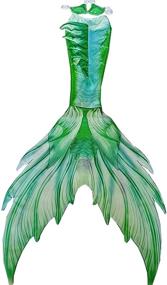 img 3 attached to Extraordinary Mermaid Flipper Swimsuits: Trendy, XX Large Women's Clothing